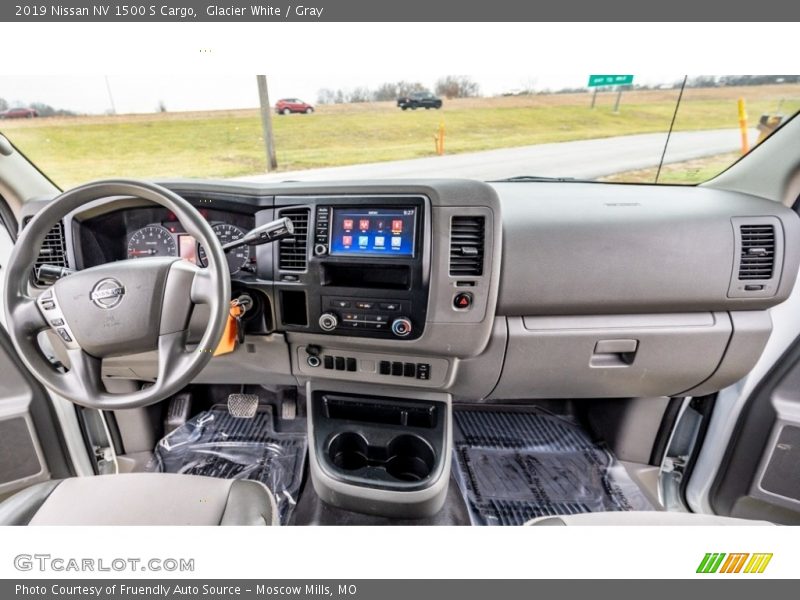 Glacier White / Gray 2019 Nissan NV 1500 S Cargo
