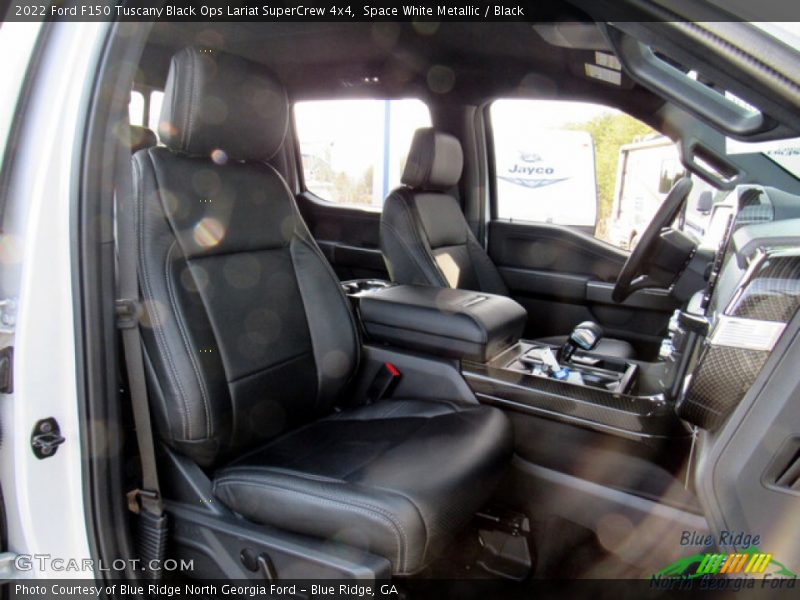 Space White Metallic / Black 2022 Ford F150 Tuscany Black Ops Lariat SuperCrew 4x4