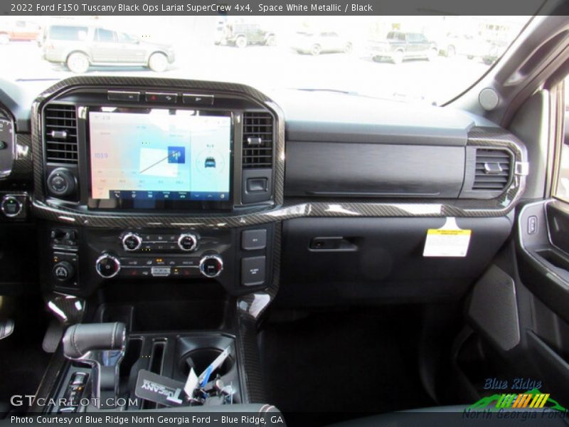 Space White Metallic / Black 2022 Ford F150 Tuscany Black Ops Lariat SuperCrew 4x4