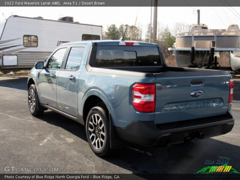 Area 51 / Desert Brown 2022 Ford Maverick Lariat AWD