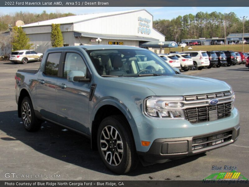 Area 51 / Desert Brown 2022 Ford Maverick Lariat AWD