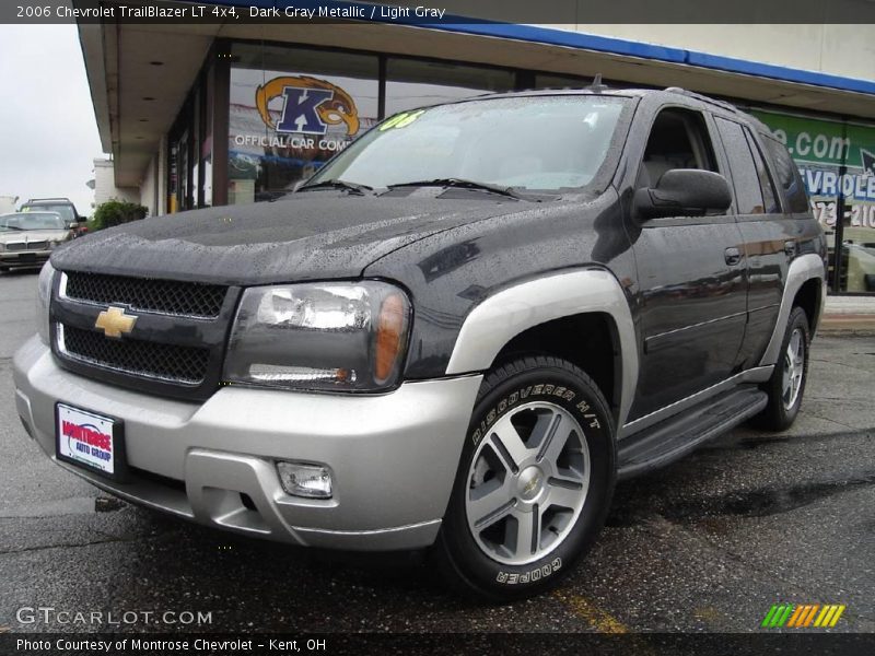 Dark Gray Metallic / Light Gray 2006 Chevrolet TrailBlazer LT 4x4