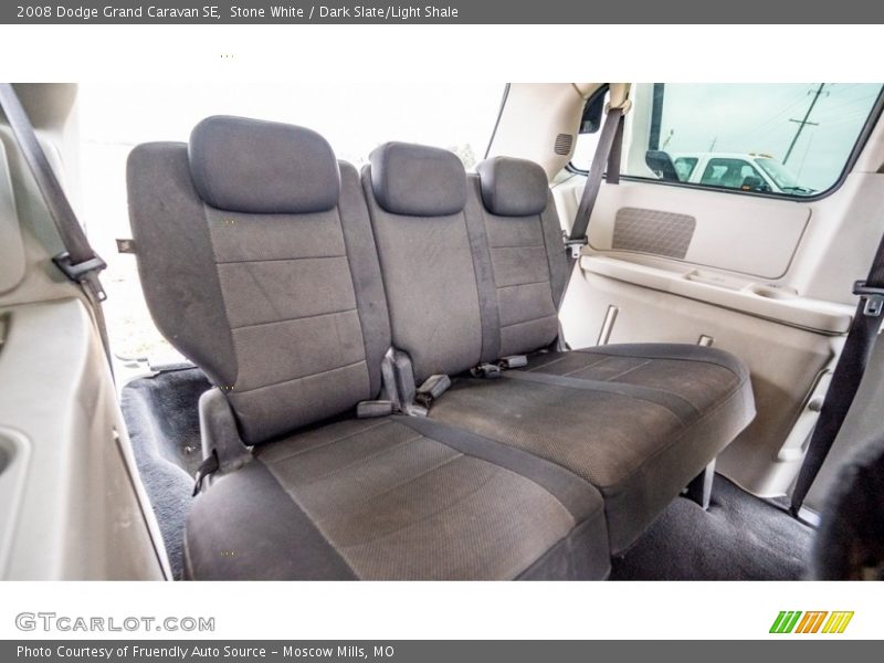 Stone White / Dark Slate/Light Shale 2008 Dodge Grand Caravan SE