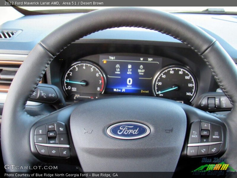 Area 51 / Desert Brown 2022 Ford Maverick Lariat AWD