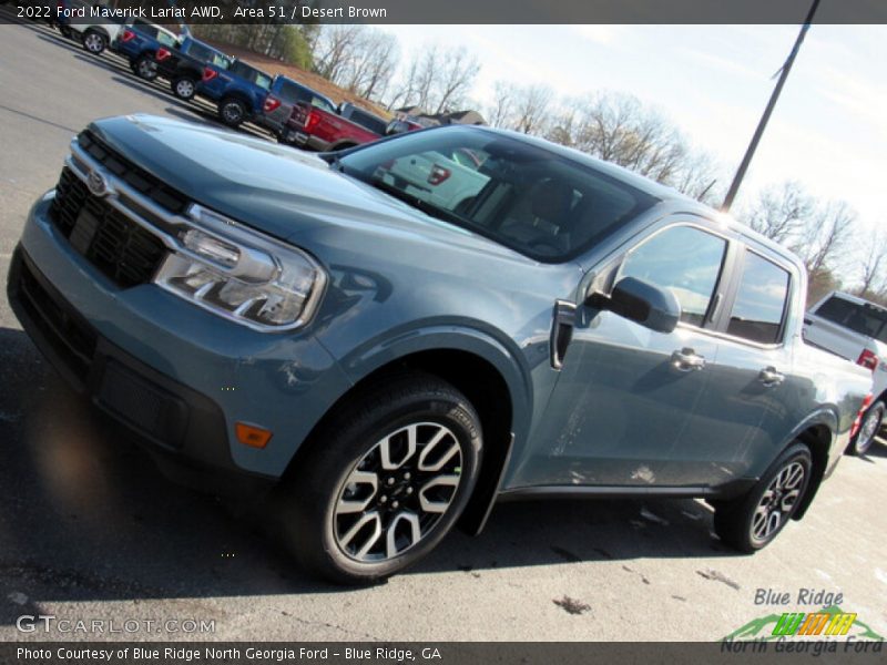 Area 51 / Desert Brown 2022 Ford Maverick Lariat AWD