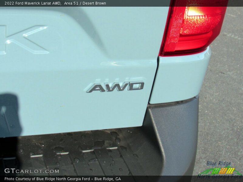Area 51 / Desert Brown 2022 Ford Maverick Lariat AWD