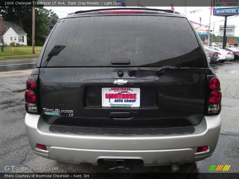 Dark Gray Metallic / Light Gray 2006 Chevrolet TrailBlazer LT 4x4