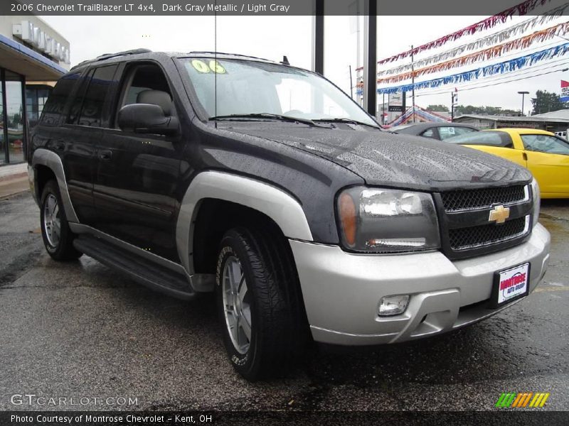 Dark Gray Metallic / Light Gray 2006 Chevrolet TrailBlazer LT 4x4