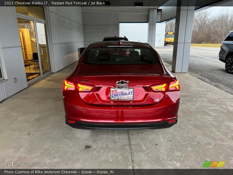 Radiant Red Tintcoat / Jet Black 2023 Chevrolet Malibu LT
