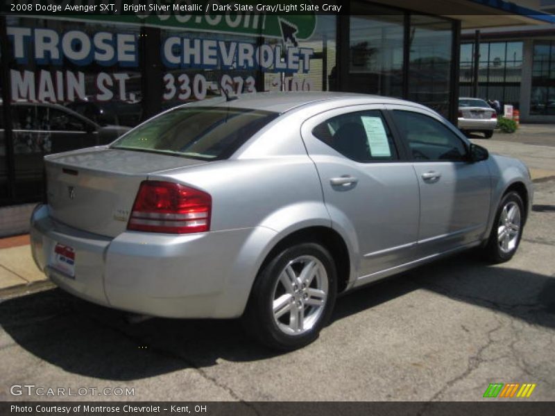 Bright Silver Metallic / Dark Slate Gray/Light Slate Gray 2008 Dodge Avenger SXT