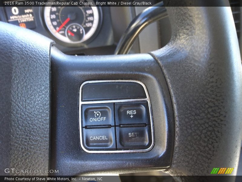  2016 3500 Tradesman Regular Cab Chassis Steering Wheel