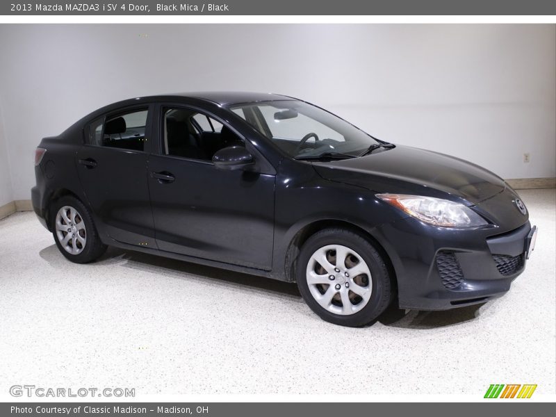 Black Mica / Black 2013 Mazda MAZDA3 i SV 4 Door