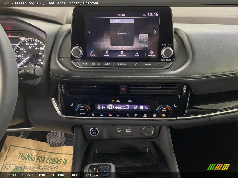 Controls of 2022 Rogue SL