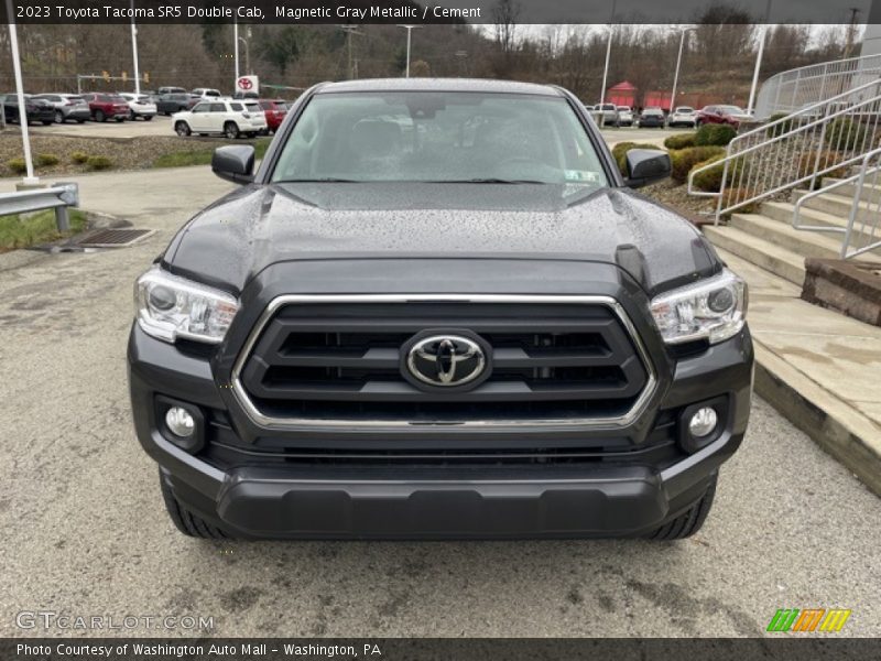 Magnetic Gray Metallic / Cement 2023 Toyota Tacoma SR5 Double Cab
