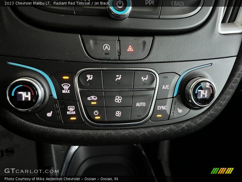 Controls of 2023 Malibu LT