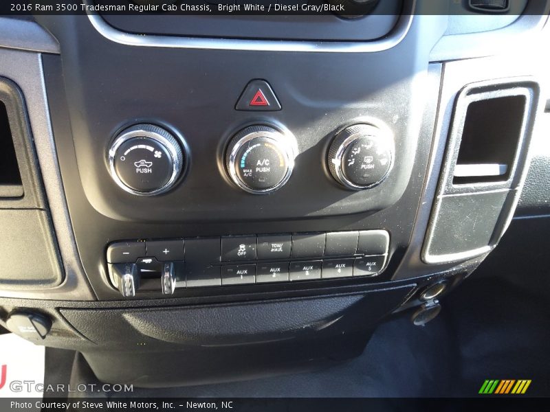 Controls of 2016 3500 Tradesman Regular Cab Chassis