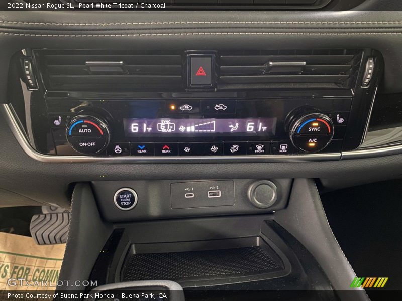 Controls of 2022 Rogue SL
