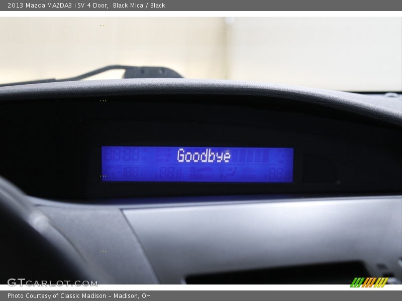 Black Mica / Black 2013 Mazda MAZDA3 i SV 4 Door