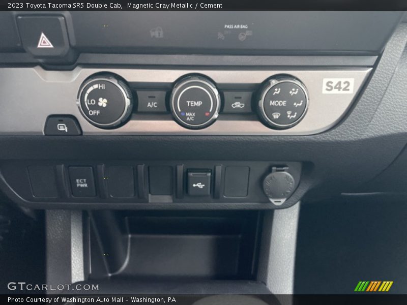 Controls of 2023 Tacoma SR5 Double Cab