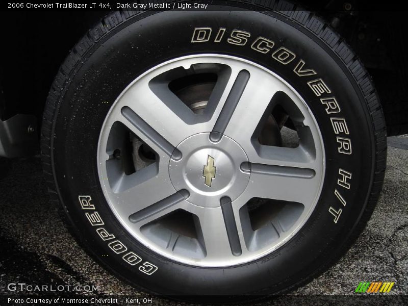 Dark Gray Metallic / Light Gray 2006 Chevrolet TrailBlazer LT 4x4