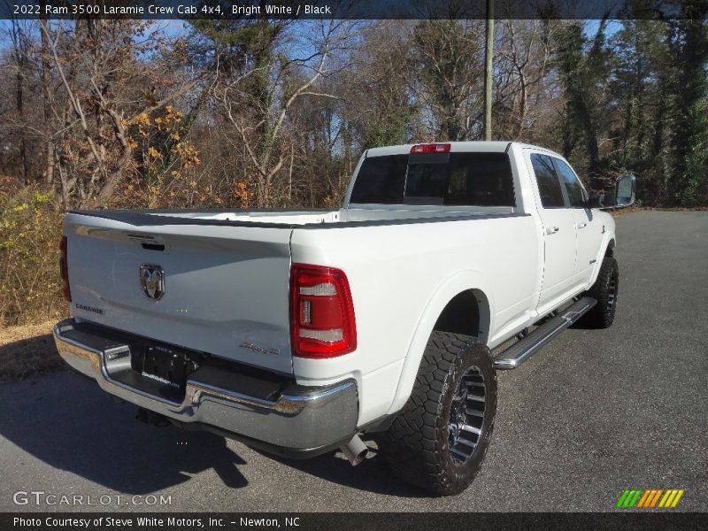 Bright White / Black 2022 Ram 3500 Laramie Crew Cab 4x4