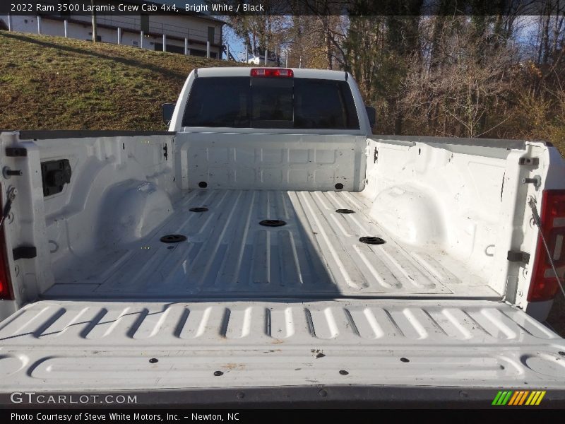 Bright White / Black 2022 Ram 3500 Laramie Crew Cab 4x4