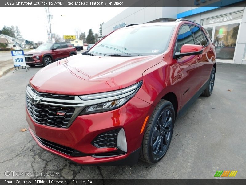 Radiant Red Tintcoat / Jet Black 2023 Chevrolet Equinox RS AWD