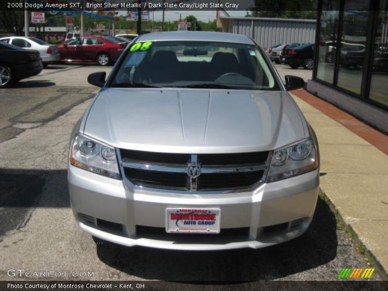 Bright Silver Metallic / Dark Slate Gray/Light Slate Gray 2008 Dodge Avenger SXT