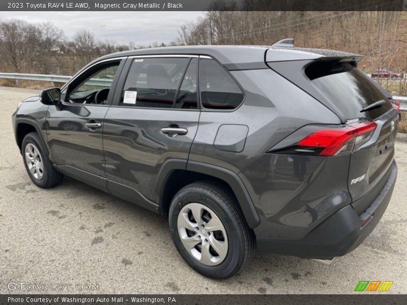 Magnetic Gray Metallic / Black 2023 Toyota RAV4 LE AWD