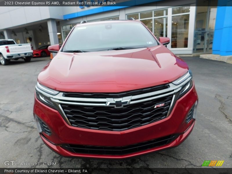 Radiant Red Tintcoat / Jet Black 2023 Chevrolet Equinox RS AWD