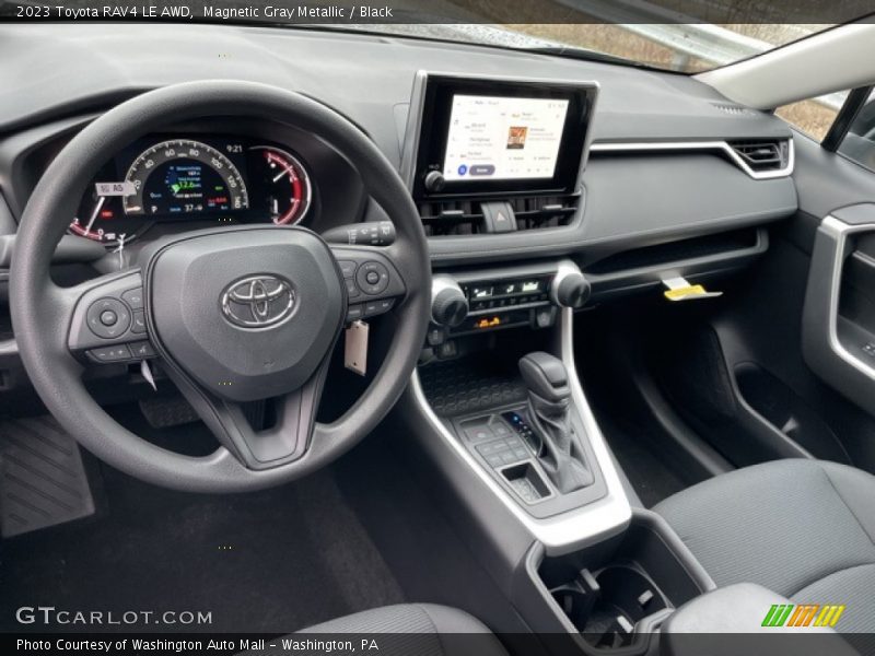 Magnetic Gray Metallic / Black 2023 Toyota RAV4 LE AWD