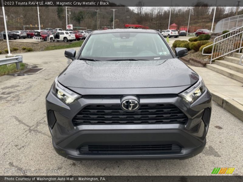 Magnetic Gray Metallic / Black 2023 Toyota RAV4 LE AWD