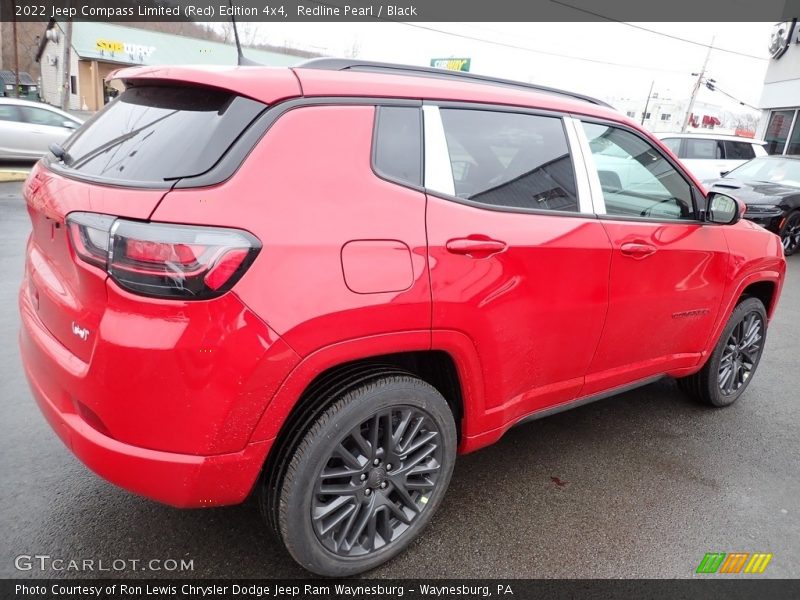 Redline Pearl / Black 2022 Jeep Compass Limited (Red) Edition 4x4