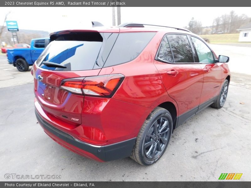 Radiant Red Tintcoat / Jet Black 2023 Chevrolet Equinox RS AWD