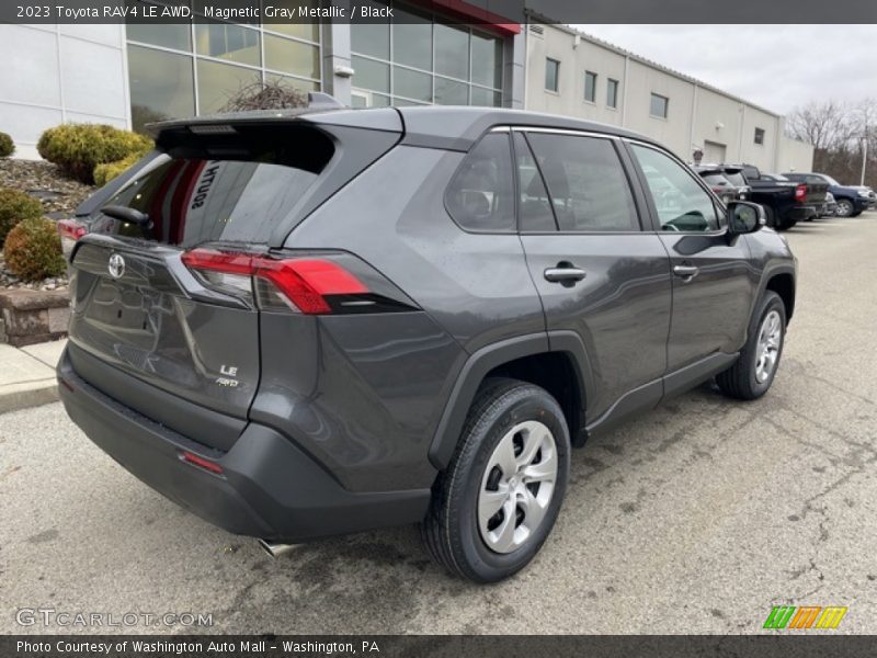 Magnetic Gray Metallic / Black 2023 Toyota RAV4 LE AWD
