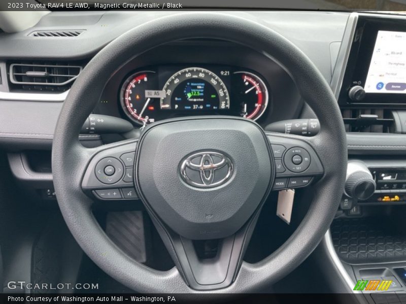 Magnetic Gray Metallic / Black 2023 Toyota RAV4 LE AWD