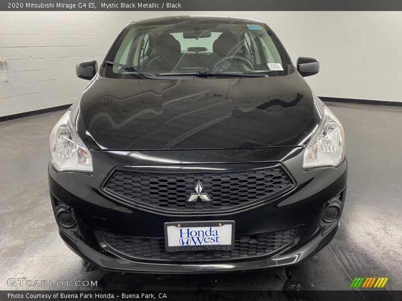 Mystic Black Metallic / Black 2020 Mitsubishi Mirage G4 ES