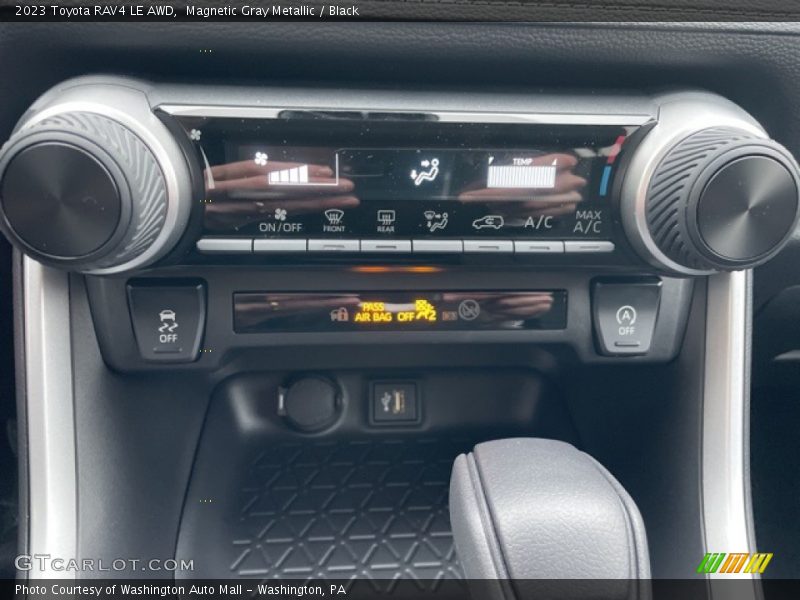 Magnetic Gray Metallic / Black 2023 Toyota RAV4 LE AWD