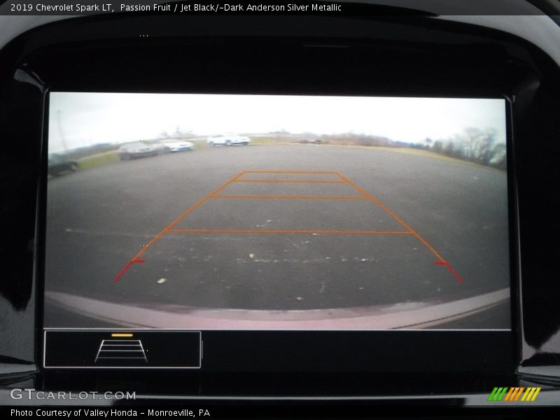 Passion Fruit / Jet Black/­Dark Anderson Silver Metallic 2019 Chevrolet Spark LT