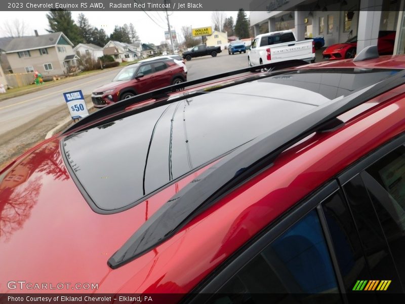 Radiant Red Tintcoat / Jet Black 2023 Chevrolet Equinox RS AWD