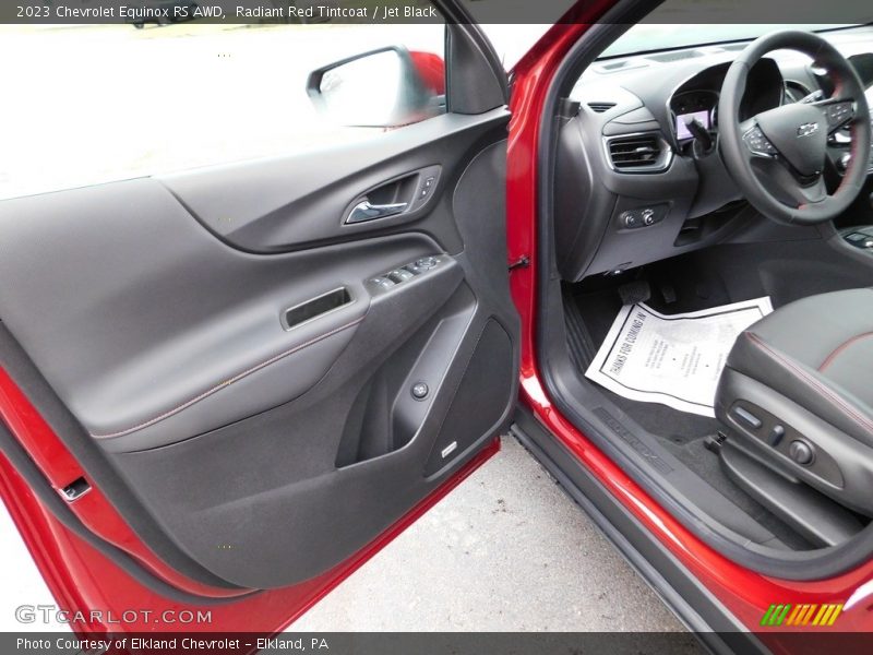 Radiant Red Tintcoat / Jet Black 2023 Chevrolet Equinox RS AWD