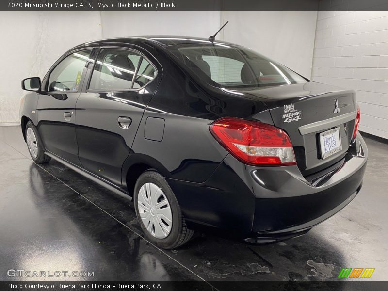 Mystic Black Metallic / Black 2020 Mitsubishi Mirage G4 ES