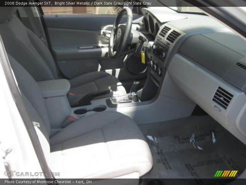 Bright Silver Metallic / Dark Slate Gray/Light Slate Gray 2008 Dodge Avenger SXT