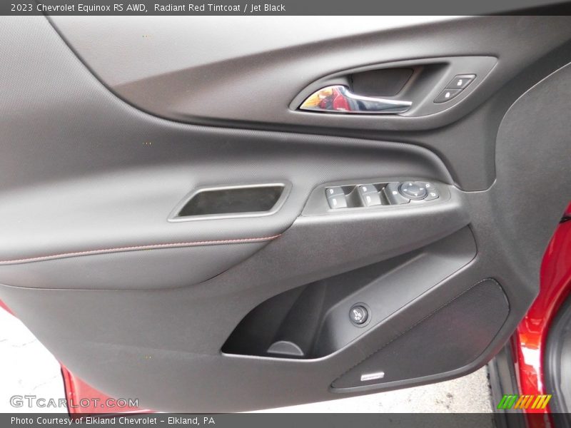 Radiant Red Tintcoat / Jet Black 2023 Chevrolet Equinox RS AWD