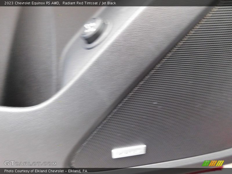 Radiant Red Tintcoat / Jet Black 2023 Chevrolet Equinox RS AWD