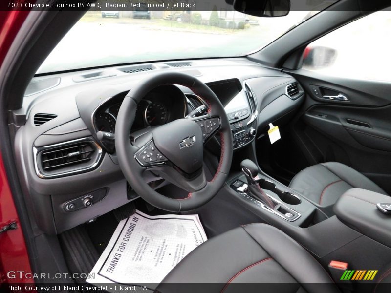 Radiant Red Tintcoat / Jet Black 2023 Chevrolet Equinox RS AWD