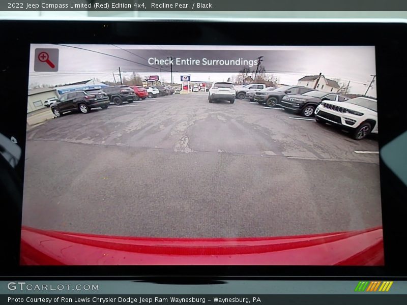 Redline Pearl / Black 2022 Jeep Compass Limited (Red) Edition 4x4