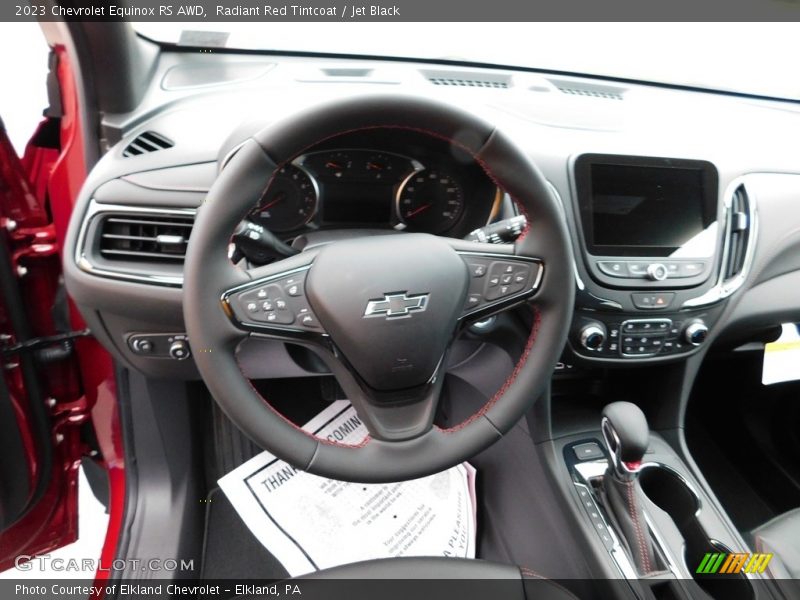 Radiant Red Tintcoat / Jet Black 2023 Chevrolet Equinox RS AWD