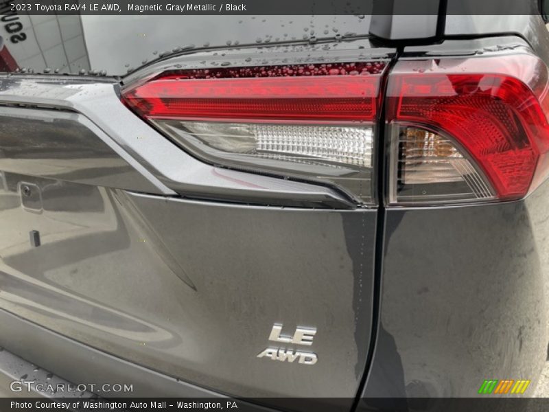 Magnetic Gray Metallic / Black 2023 Toyota RAV4 LE AWD