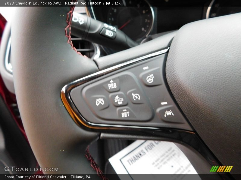 Radiant Red Tintcoat / Jet Black 2023 Chevrolet Equinox RS AWD